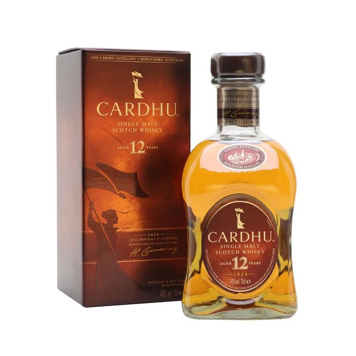 Cardhu 12 aos x700ml. - Single Malt Whisky, Escocia