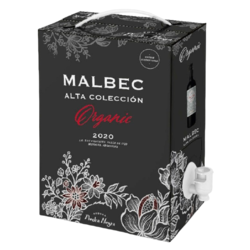 Piedra Negra Alta Coleccion Organic Malbec 2022 Bag in Box x3 Litros