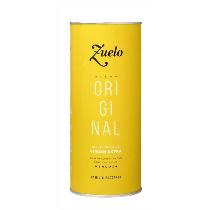 Aceite de Oliva Zuelo Original Lata x1 Litro - Familia Zuccardi