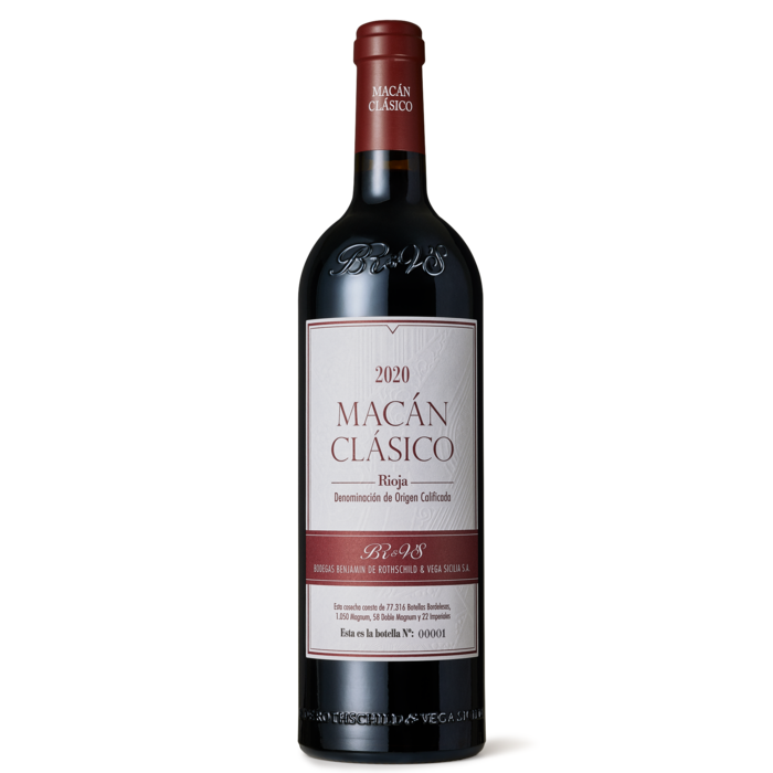 Macan Clasico 2020 - Rioja, Espaa - 94 pts. Tim Atkin - Rothschild & Vega Sicilia