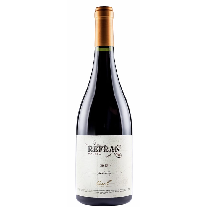 Refran Malbec 2015 by Cristian Morelli - 90 pts. Robert Parker