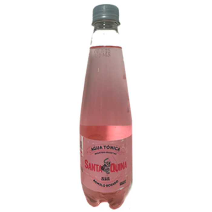 Pack x6 Santa Quina Pomelo Rosado x500ml. - Botella de Plastico - Novedad!