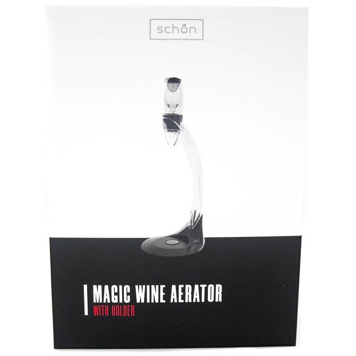 Aireador de Vinos Schon Magic con Pie en Estuche