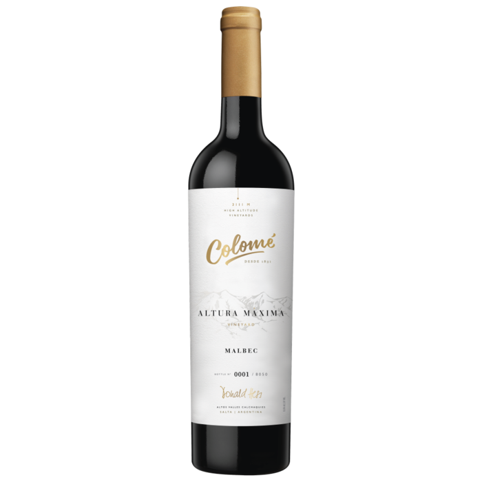 Colome Altura Mxima Malbec 2018 - 95 pts. Robert Parker