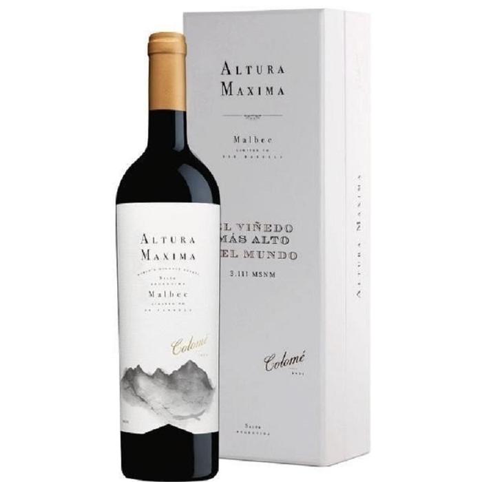 Colome Altura Mxima Malbec 2018 con Estuche - 95 pts. Robert Parker