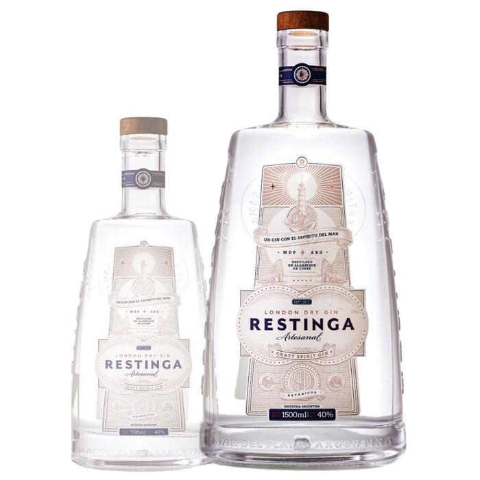 Restinga London Dry Gin Magnum x1,5 Litros - Argentina