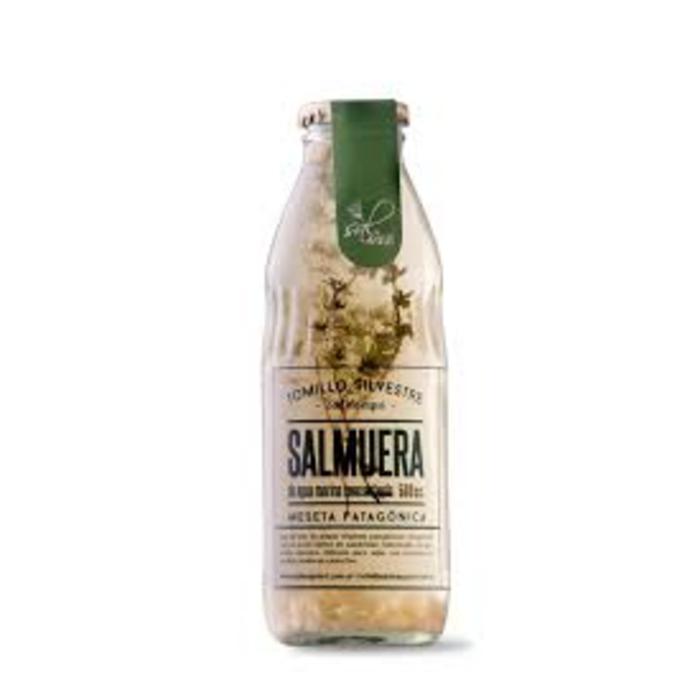 Sal de Aqui Salmuera Tomillo Silvestre x500ml. - De Agua Marina