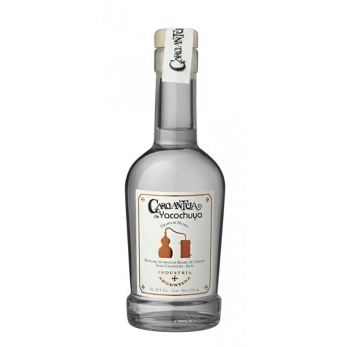 Grappa de Malbec Gargantua de Yacochuya x250ml.