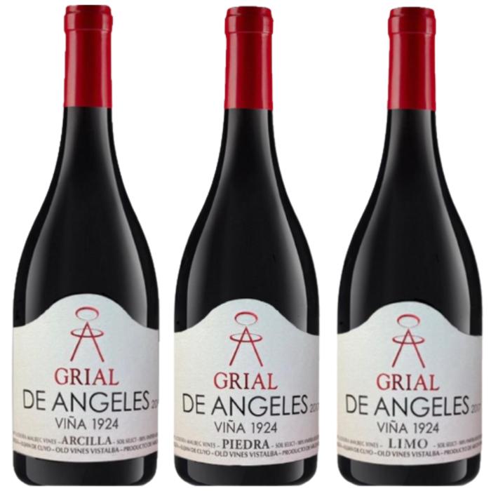 De Angeles Grial Malbec 2019: Arcilla / Limo / Piedra - Estuche de Madera