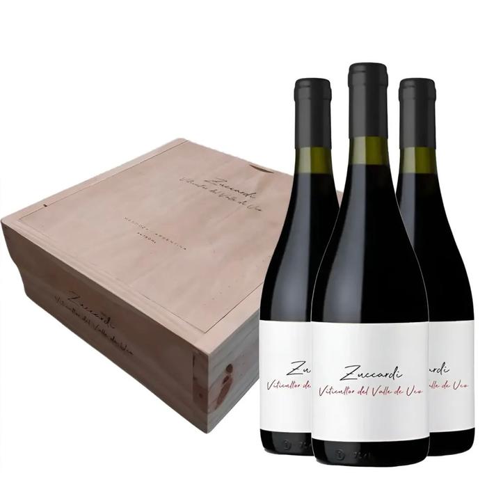 Estuche x3 Zuccardi Viticultor del Valle de Uco Tinto de San Pablo 2019