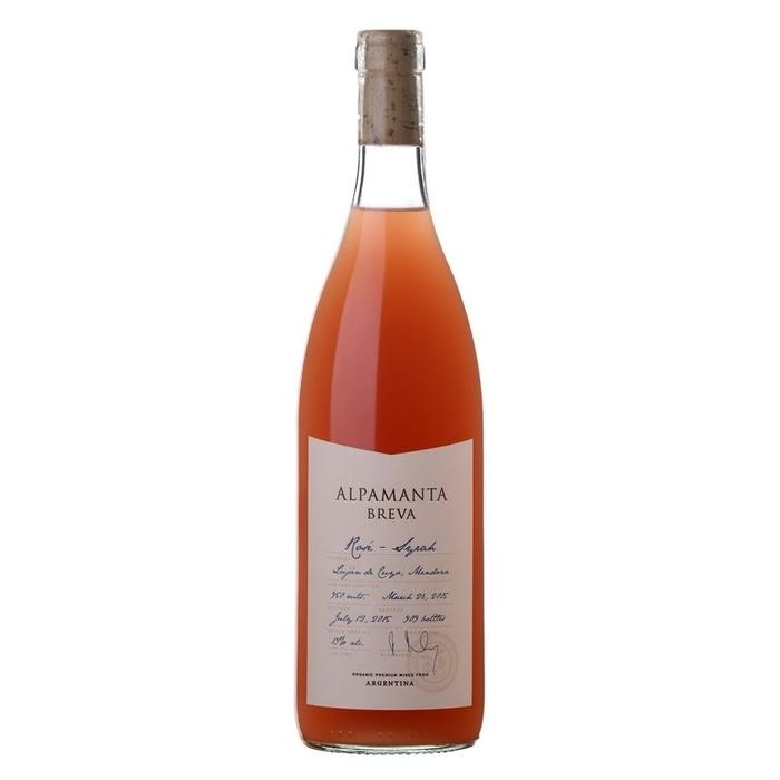 Alpamanta Breva Syrah Rose 2021 - Vino Natural