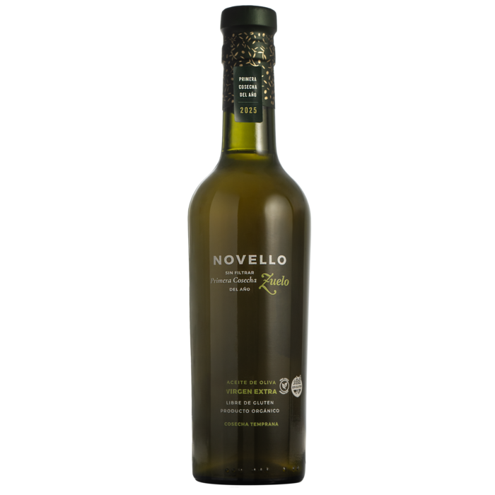 Aceite de Oliva Zuelo Novello 2025 x375ml. - Sin Filtrar - Organico