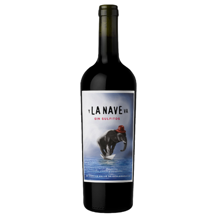 Y La Nave Va Malbec sin Sulfitos 2022 - Organico Certificado