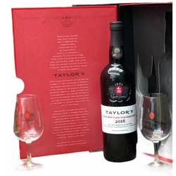 Estuche x1 Taylors LBV 2016 x750ml. + 2 Copas - DOP Porto, Portugal