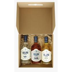 Sur Gin x750ml. Estuche Degustacion x3 Botellas - Inspirado en la Patagonia