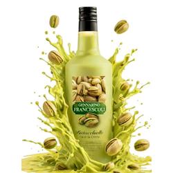 Gennarino Francescoli Pistacchiello x700ml. - Licor de Crema de Pistachos