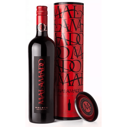 Malamado Malbec con Lata x750ml. - Vino Fortificado