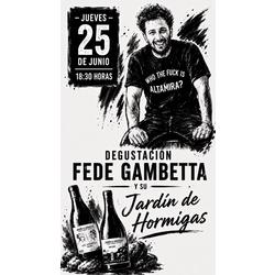 Jueves 25/6 #DegusEnOzono Fede Gambetta y su Jardin de Hormigas